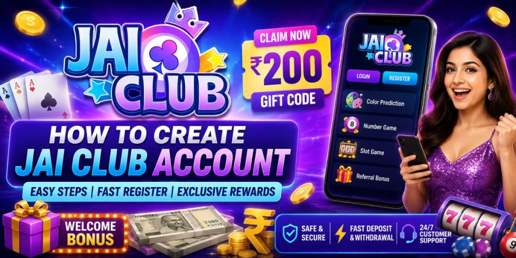 How to Create Jai Club Account