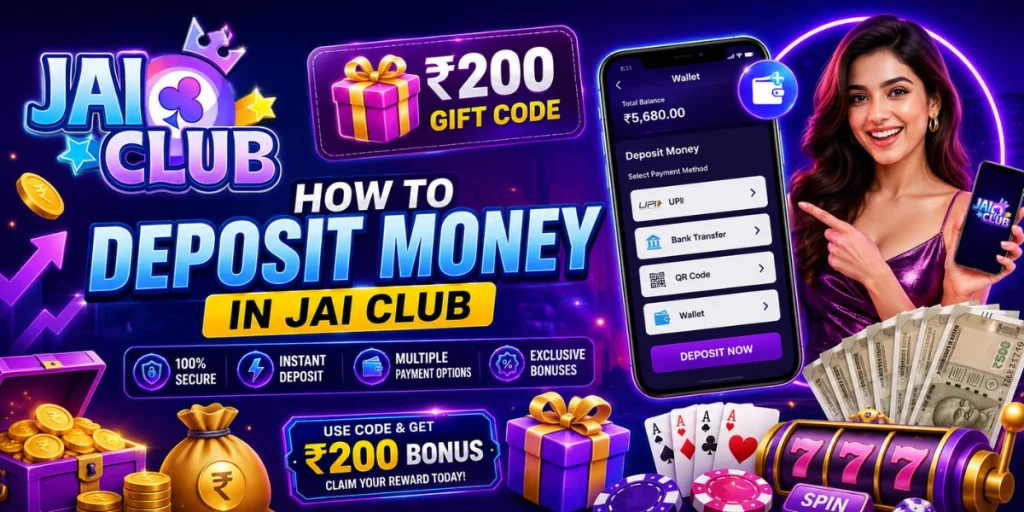How to Deposit Money in Jai Club