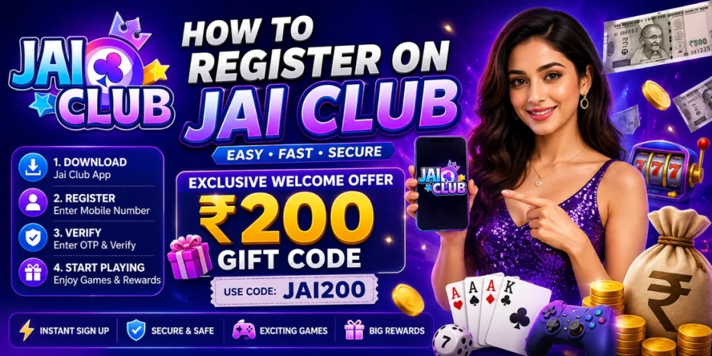 How to Register on Jai Club
