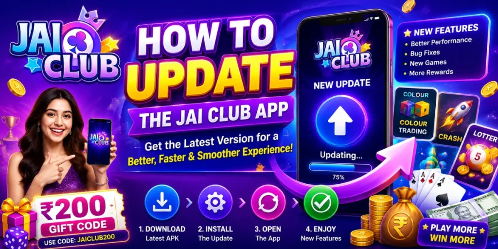How to Update the Jai Club App